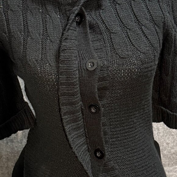 Merona Button-up Cardigan Sweater - Size XS - Cable Knit - Picture 5 of 11